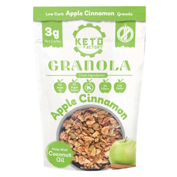 Apple_Cinnamon Granola - Keto Factory