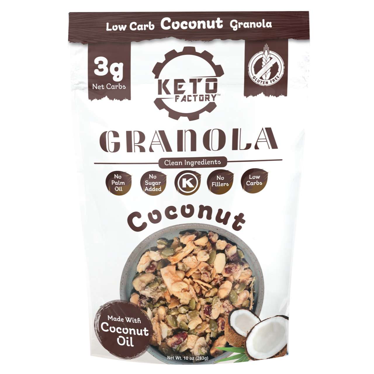 Keto Coconut Granola 10 oz