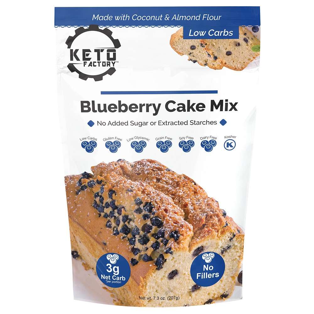 blueberry cake Mix - KETO Factory